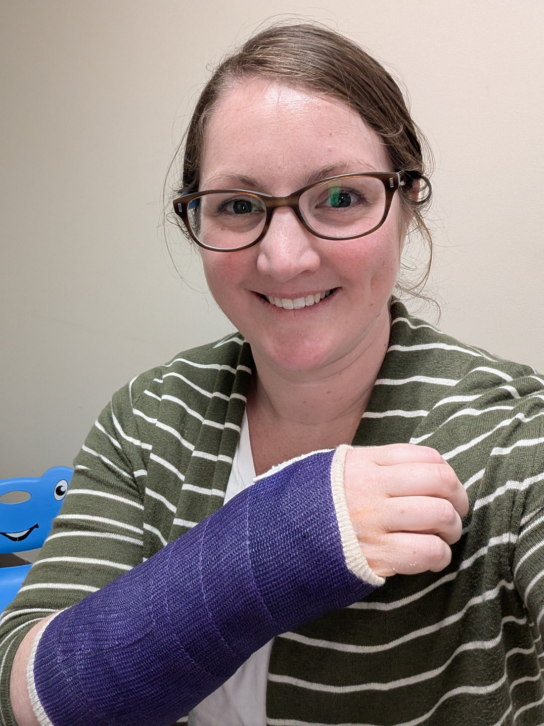 Breaking arms, not eggs this Easter…