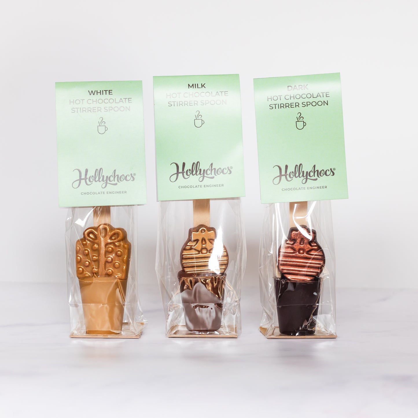 Hot Chocolate Stirrers - Pack of 3