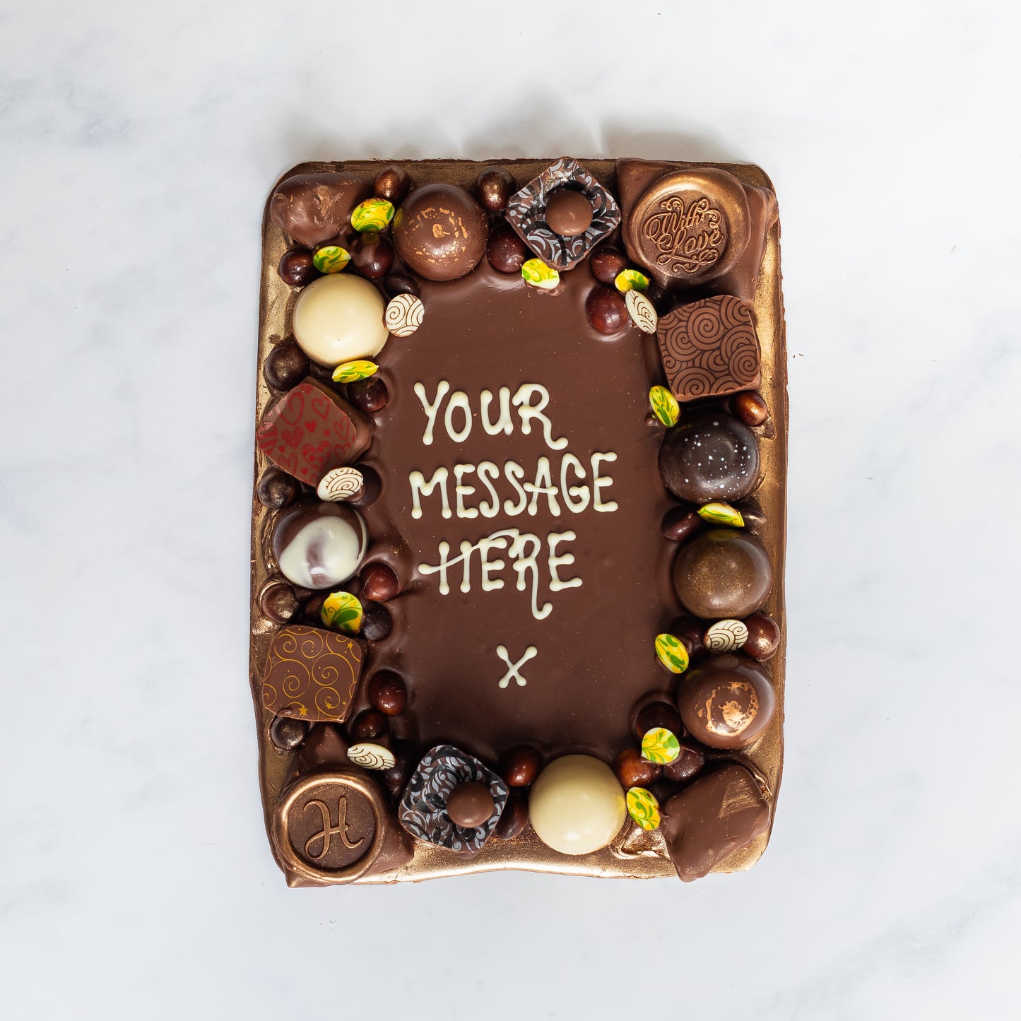Personalised Chocolate Frame