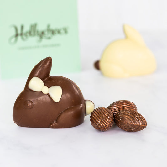 Hopsy the Chocolate Bunny