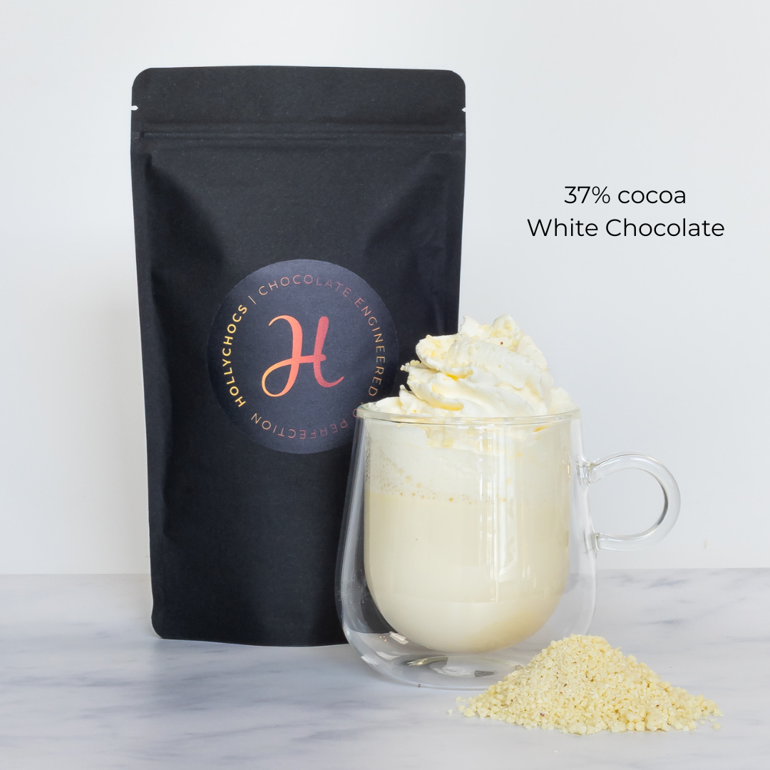 37% White Hot Chocolate Flakes