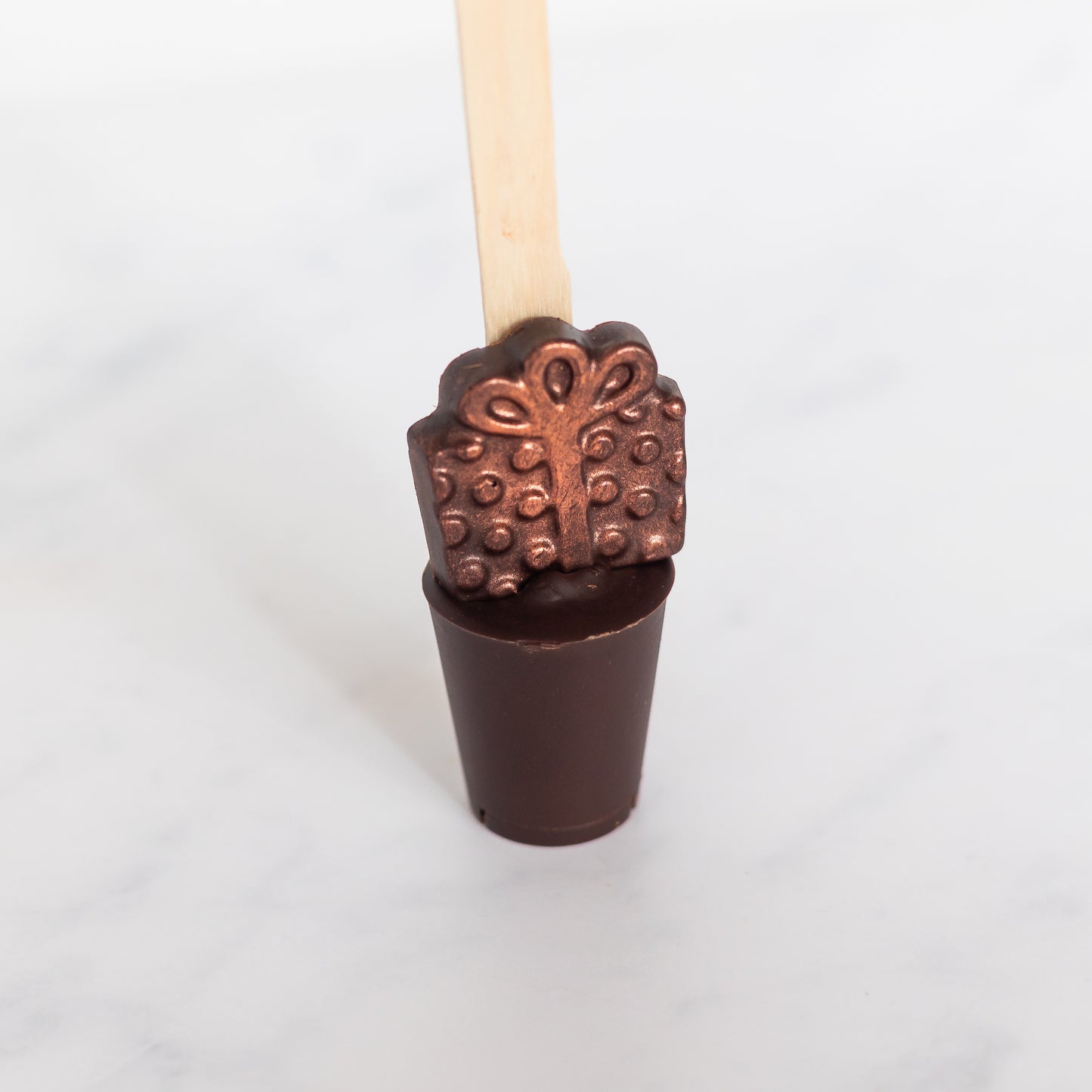 Dark Hot Chocolate Stirrer