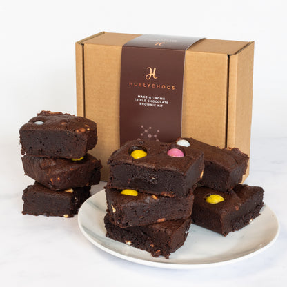 Bake at Home Triple Chocolate Brownie Kit